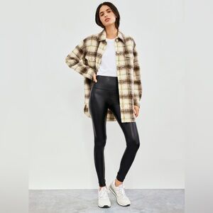 Aritzia Wilfred Daria Pant Black Leggings